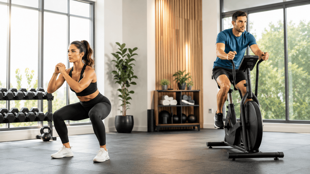 10 Squats or 30 Minutes Walking